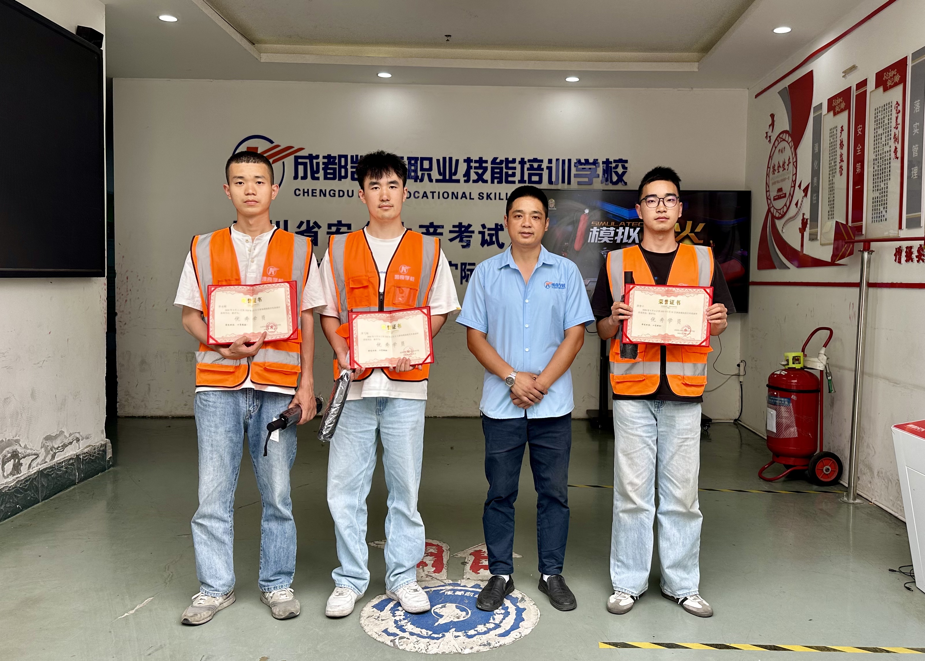 叉车优秀学员
